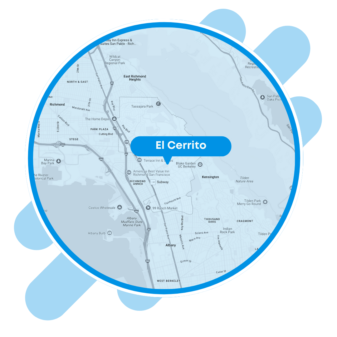 El Cerrito-map