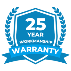25 Year Workmanship Warranty
